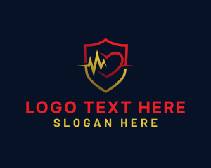 Diagnostic - Heart Lifeline Medical logo design