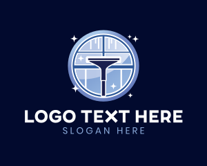 Window - Window Cleaning Maintenance logo design