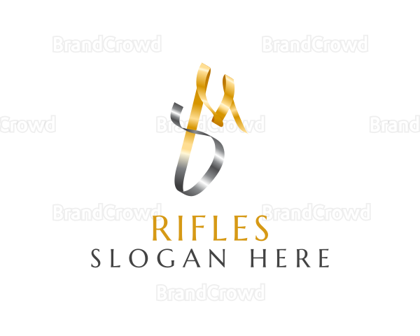 Elegant Metallic Business Logo