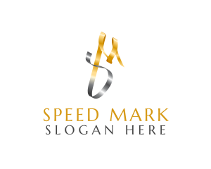 Elegant Metallic Business logo design