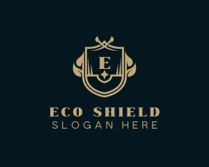 Upscale Royalty Shield logo design