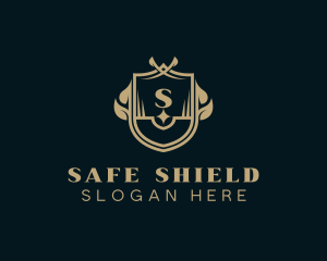 Upscale Royalty Shield logo design