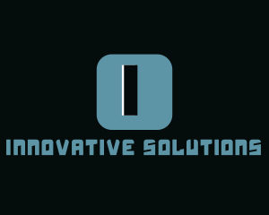 Advanced - Tech Modern Application logo design