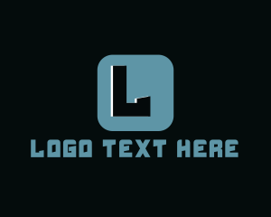 Gaming - Tech Modern Application logo design