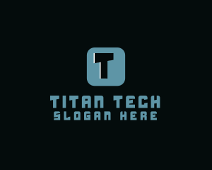 Tech Modern Application  logo design