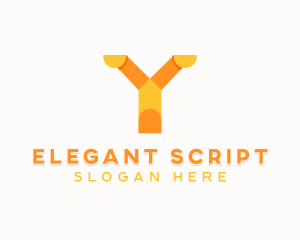 Creative Brand Letter Y Logo