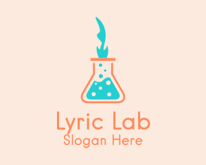 Medical Laboratory Chemist  logo design