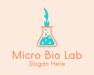 Medical Laboratory Chemist  logo design