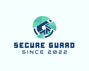 Camera Surveillance Security logo design