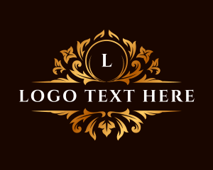 Event - Luxury Floral Filigree logo design