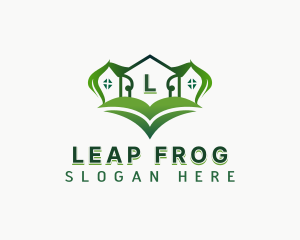 Landscaping House Lawn logo design