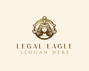 Lawmaker - Lady Justice Law logo design