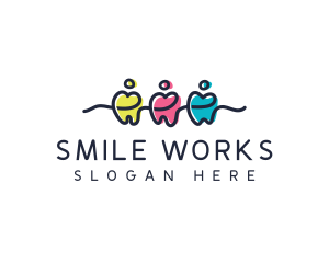 Teeth Dental Care logo design