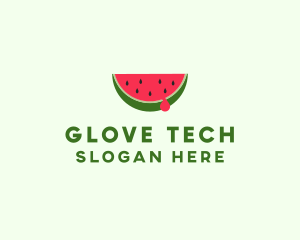 Fresh Watermelon Fruit logo design