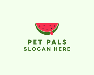 Fresh Watermelon Fruit logo design