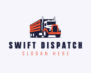 Dispatch Trucking Vehicle logo design