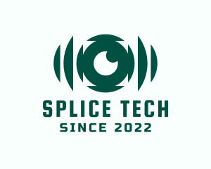 Splice - Tech Surveillance Security logo design