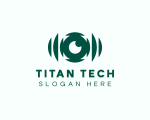 Tech Surveillance Security logo design