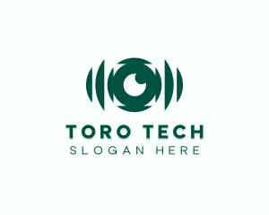 Tech Surveillance Security logo design