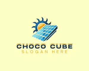 Sun Solar Panel  Logo