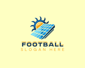 Sun Solar Panel  Logo