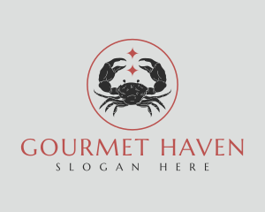 Premium Crab Restaurant logo design