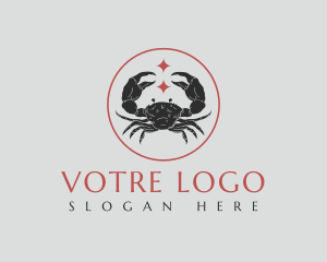 Cancer - Premium Crab Restaurant logo design