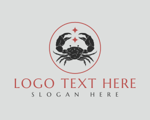 Premium Crab Restaurant Logo