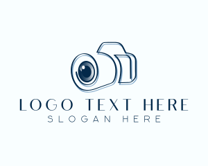 Camcorder - Studio Camera Lens logo design