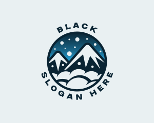 Mountaineer - Mountain Snow Peak logo design