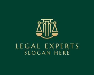 Law - Legal Law Firm Courthouse logo design