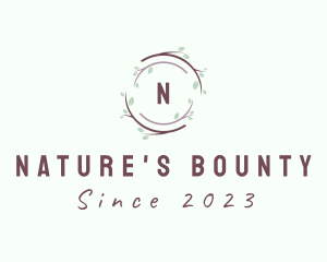 Nature Branch Leaf logo design