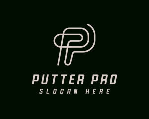 Creative Studio Letter P logo design