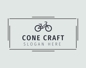 Hipster Cycling Bike Business logo design