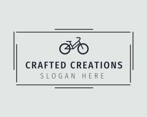 Hipster Bike Business logo design