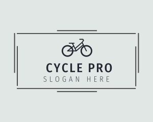 Cycling - Hipster Cycling Bike Business logo design