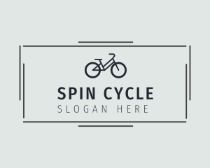 Hipster Cycling Bike Business logo design