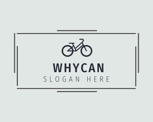 Hip - Hipster Cycling Bike Business logo design