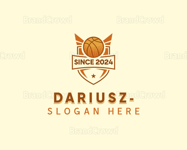 Basketball Sports League Logo