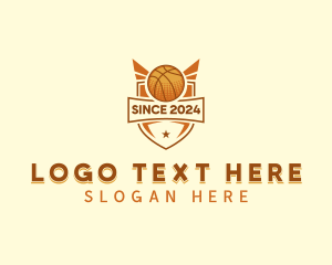 Varsity - Basketball Sports League logo design