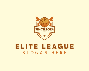 League - Basketball Sports League logo design