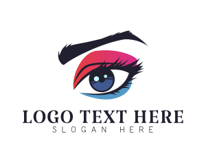 Eyebrow - Eye Stylist Cosmetics logo design