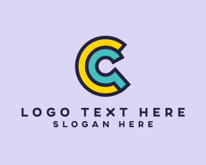 Letter Pr - Creative Modern Agency Letter C logo design