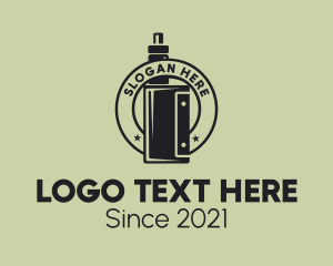Vape Shop - Vape Shop Badge logo design