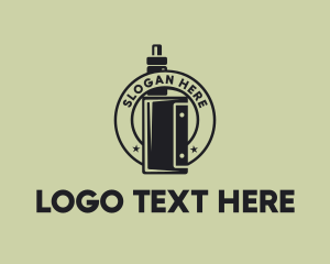 Vape - Vape Shop Badge logo design