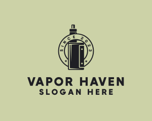 Vape - Vape Banner Badge logo design