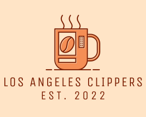 Espresso - Hot Coffee Vending Machine logo design