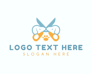 Vet - Grooming Dog Veterinary logo design