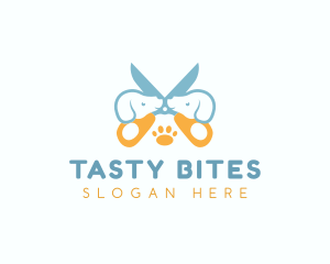 Canine - Grooming Dog Veterinary logo design