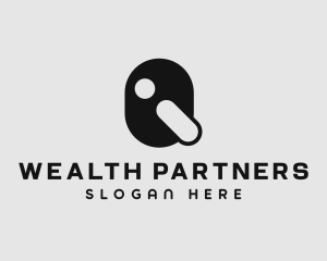 Investors - Modern Financial Firm logo design